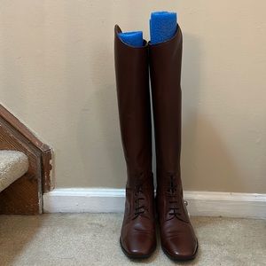 Ariat Challenge Contour Square Toe Field Zip Tall Riding Boot